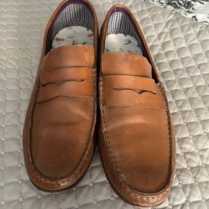 Ted Baker Tan Slip on Dress Shoes